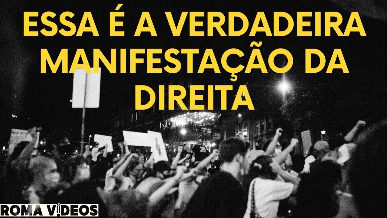 ACONTECEU NO BRASIL E VOCÊ NÃO VIU/ ESSA É A MANIFESTAÇÃO DO POVO DA DIREITA