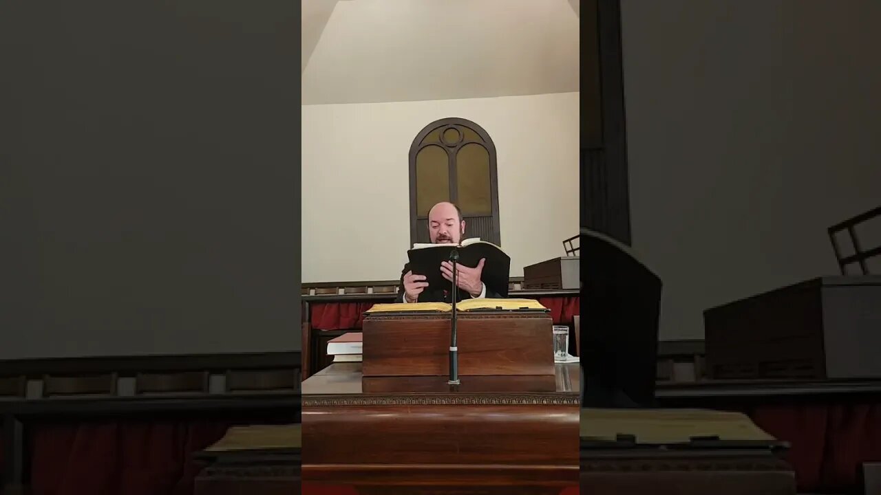 Lord's Day Morning Worship from Bethany ARP Church, December 26, 2021