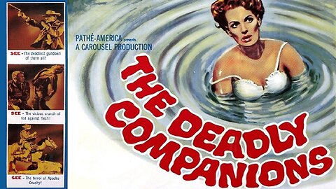 The Deadly Companions (1961) Maureen O'Hara, Brian Keith, Steve Cochran