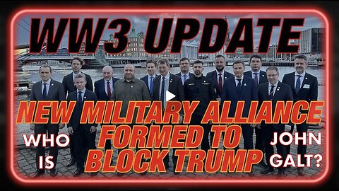 ALEX JONES W/ Breaking World War 3 Update: New Military Alliance Formed 2 Block POTUS Trump's Plan