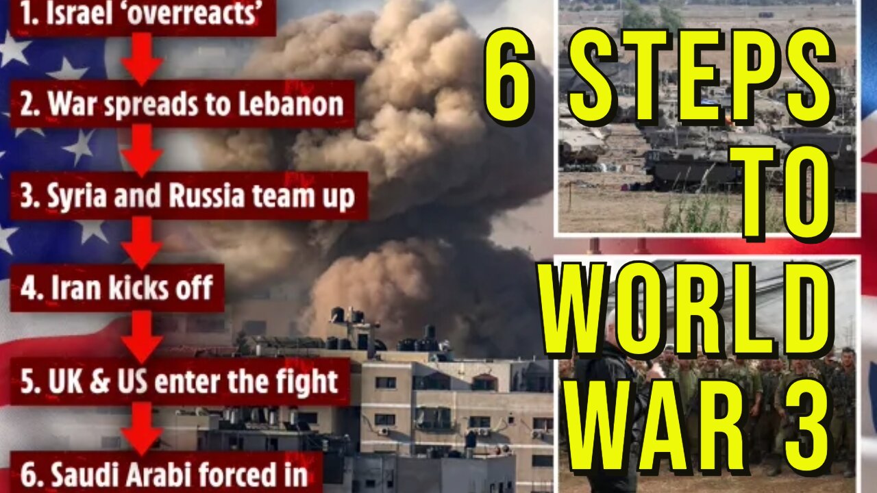 6 Steps Could See Gaza Crisis Spiral Into World War 3 with US Boots On Ground