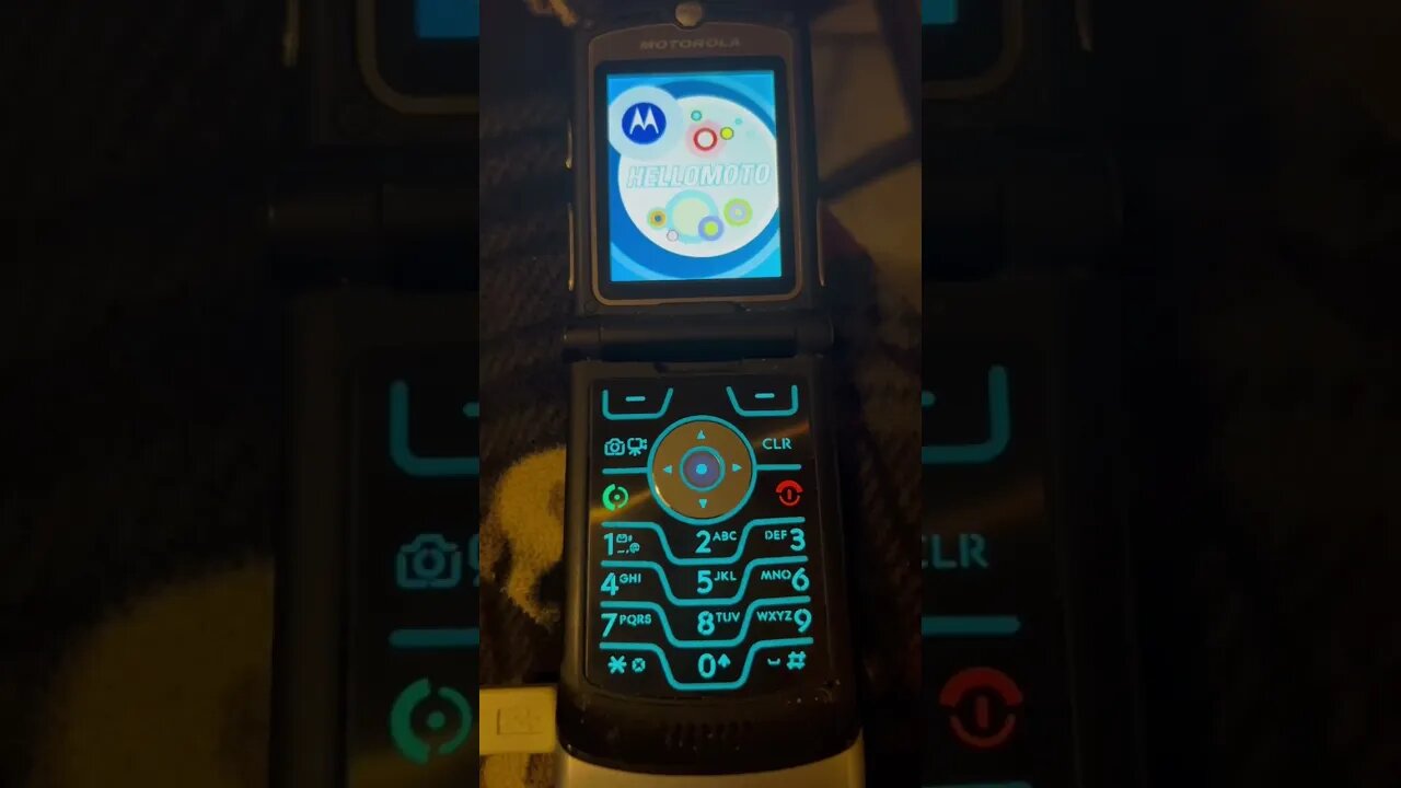 Old Motorola Razr. Blast from the past.