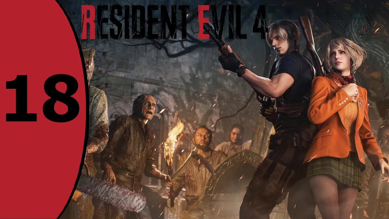 Resident Evil 4: Remake pt18 - EPIC KNIFE FIGHT TIME!