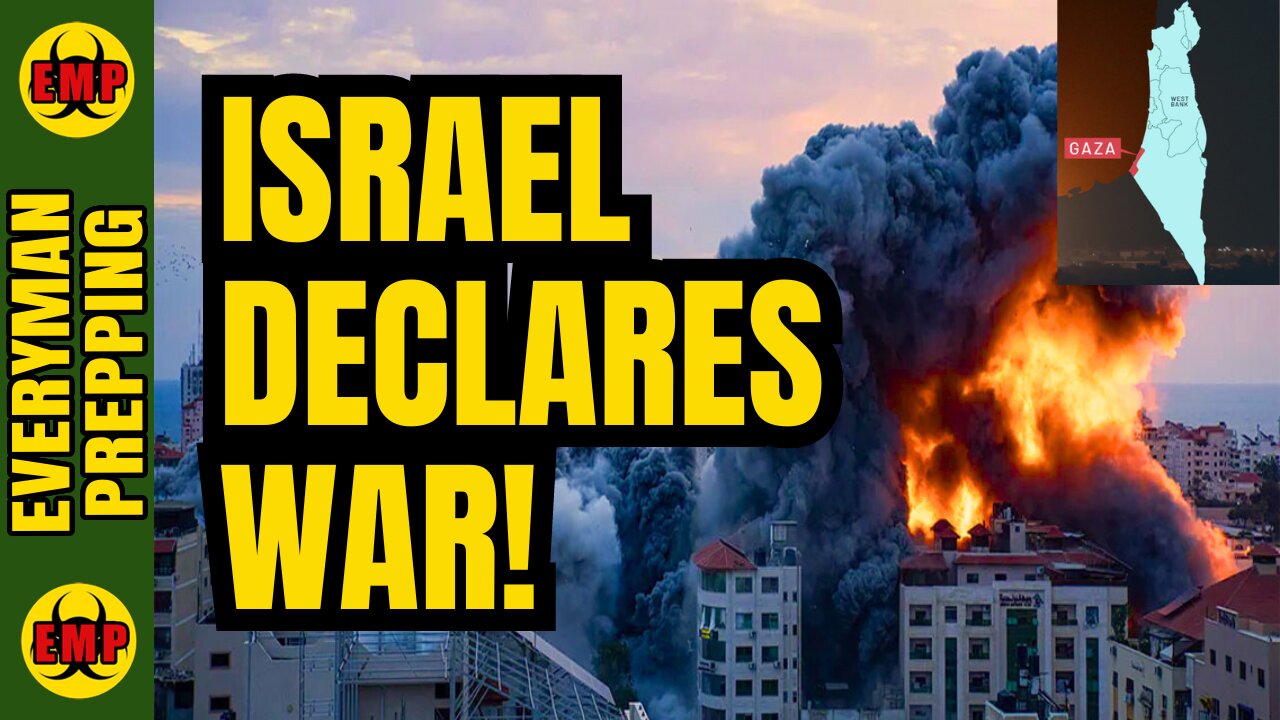 ⚡ALERT: Israel Declares WAR After Unprecedented Wide-Scale Attack By Hamas - Prepping