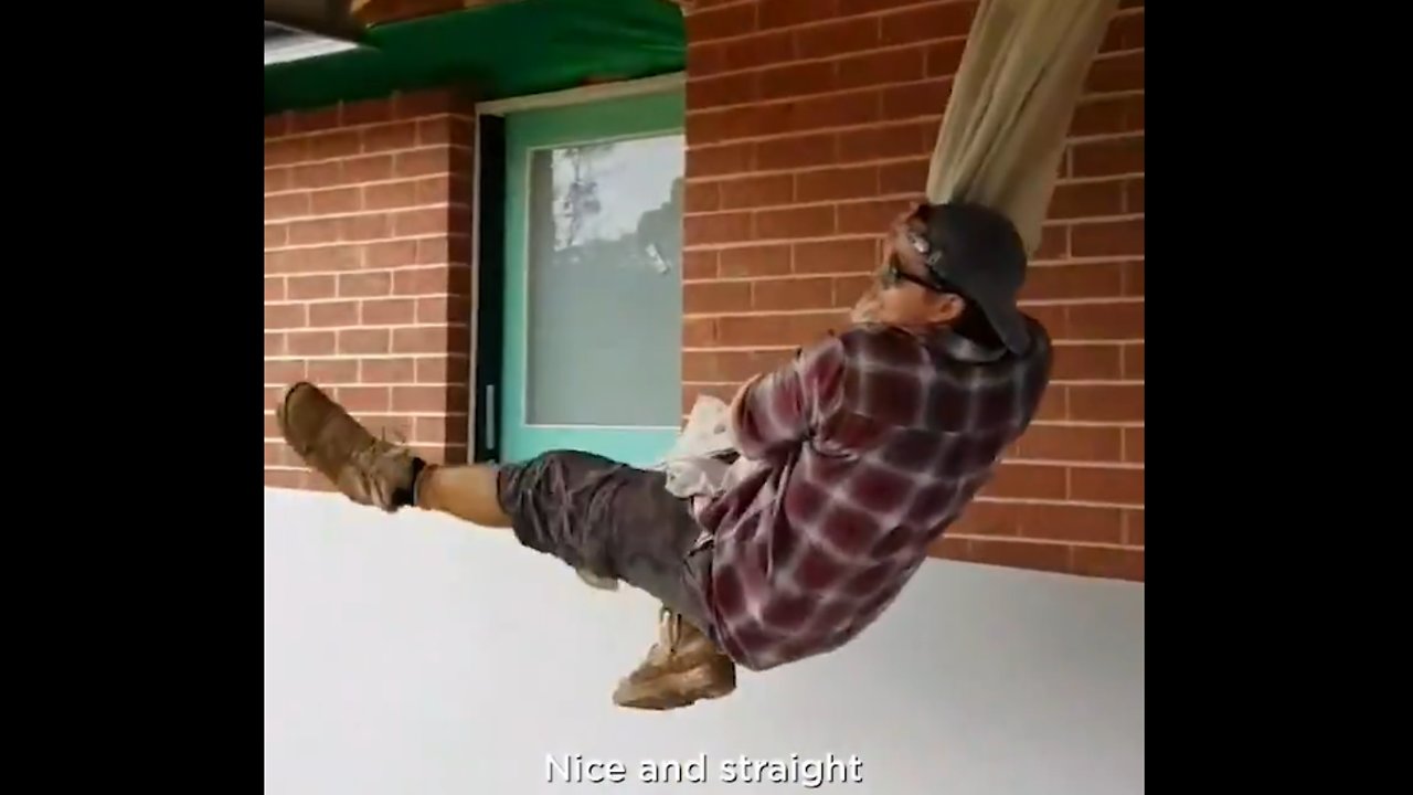 This guys audition tape for the next Australian Ninja Warrior is too much 😂