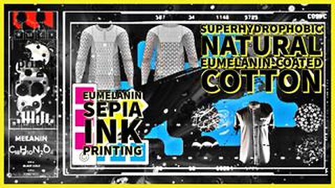 EUMELANIN INK-Superhydrophobic natural melanin-coated cotton- ARTICLE LINK B-LO