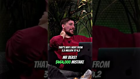 Mr beast 400000 mistake