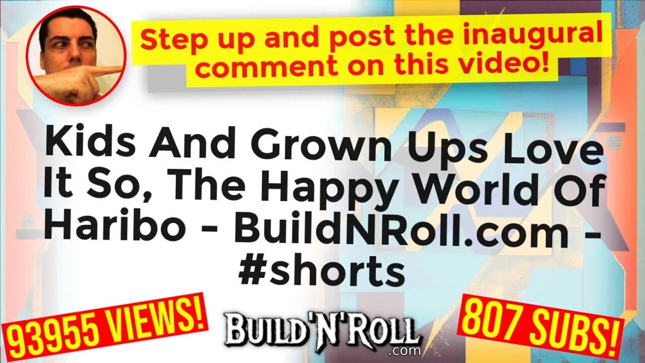 Kids And Grown Ups Love It So, The Happy World Of Haribo - BuildNRoll.com - #shorts