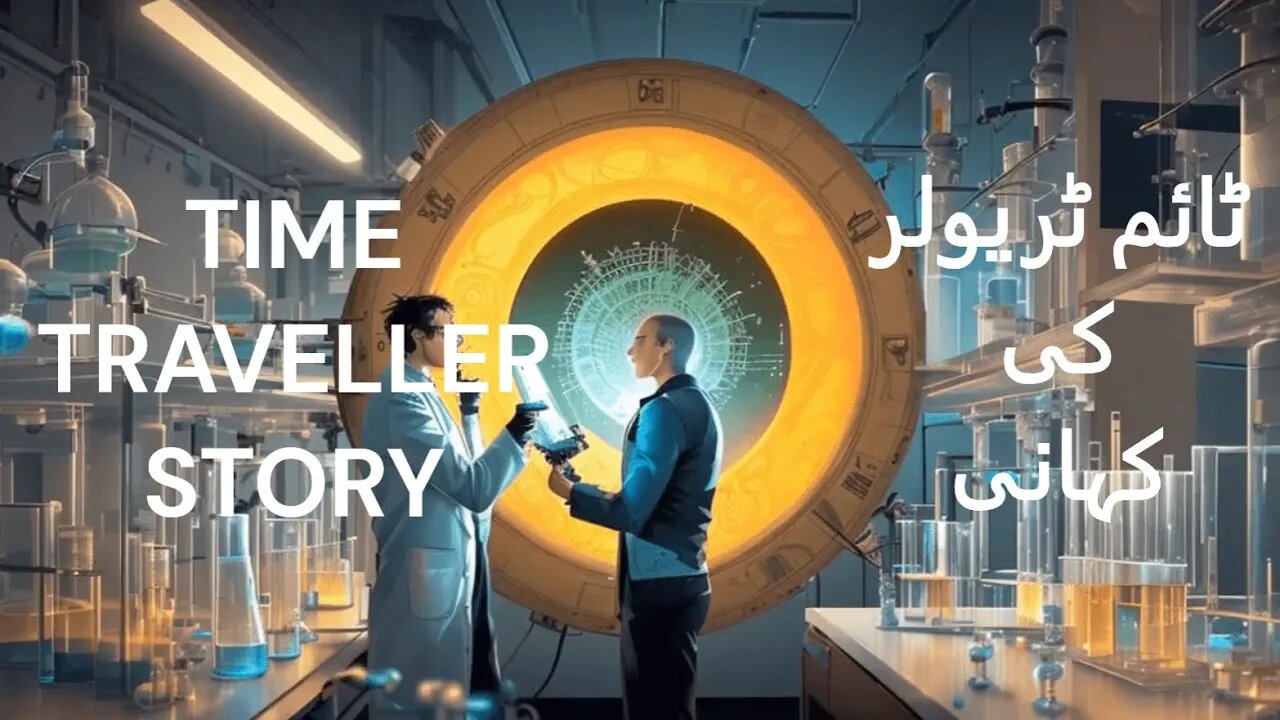 TIME TRAVELLER STORY IN URDU II ٹائم ٹریولر کی کہانی #ai #art #timetravel #entertainment