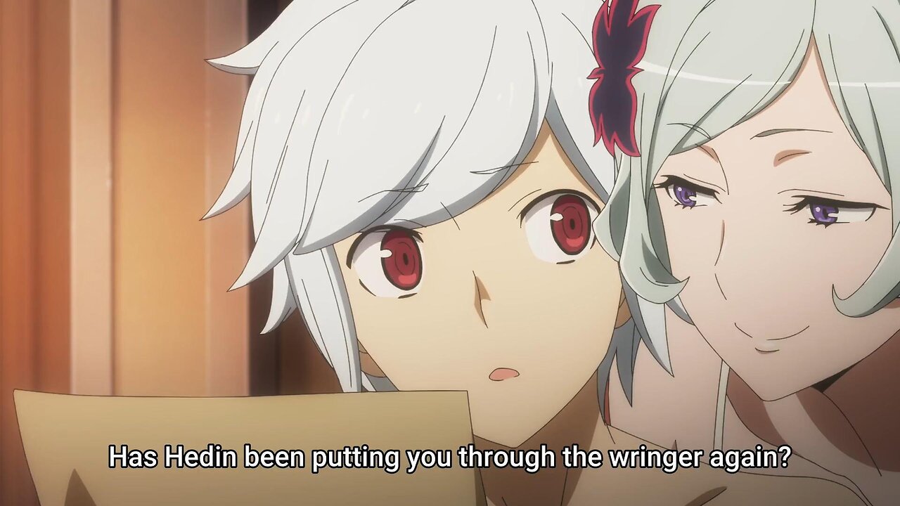 she's thought of everything | Is It Wrong To Try To Pick Up Girls in a Dungeon? V