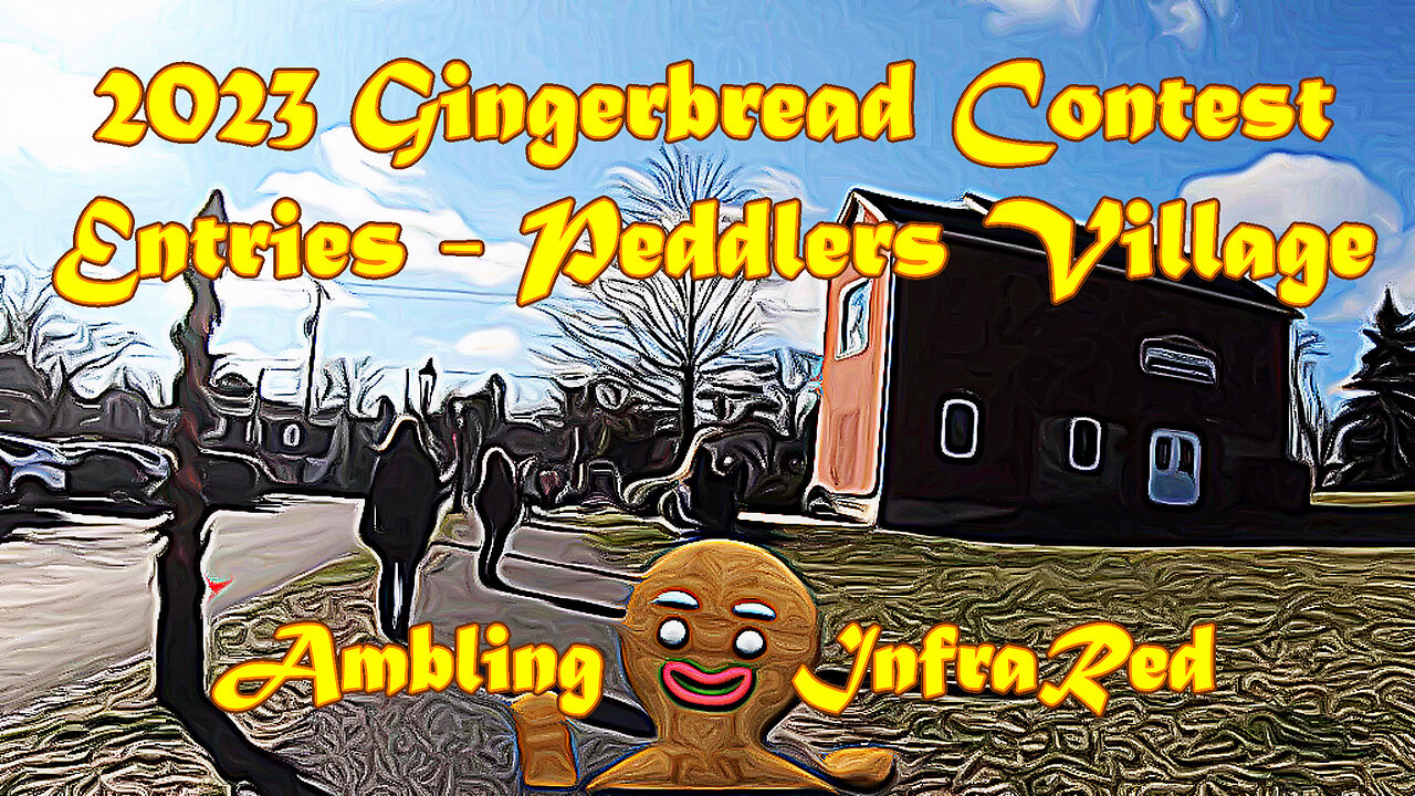 Gingerbread House Contest - 4K - Peddlers Village - 2023 Competition