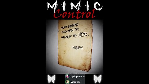Blood & Posters | Mimic - Control - Chap 1 #collab #shorts