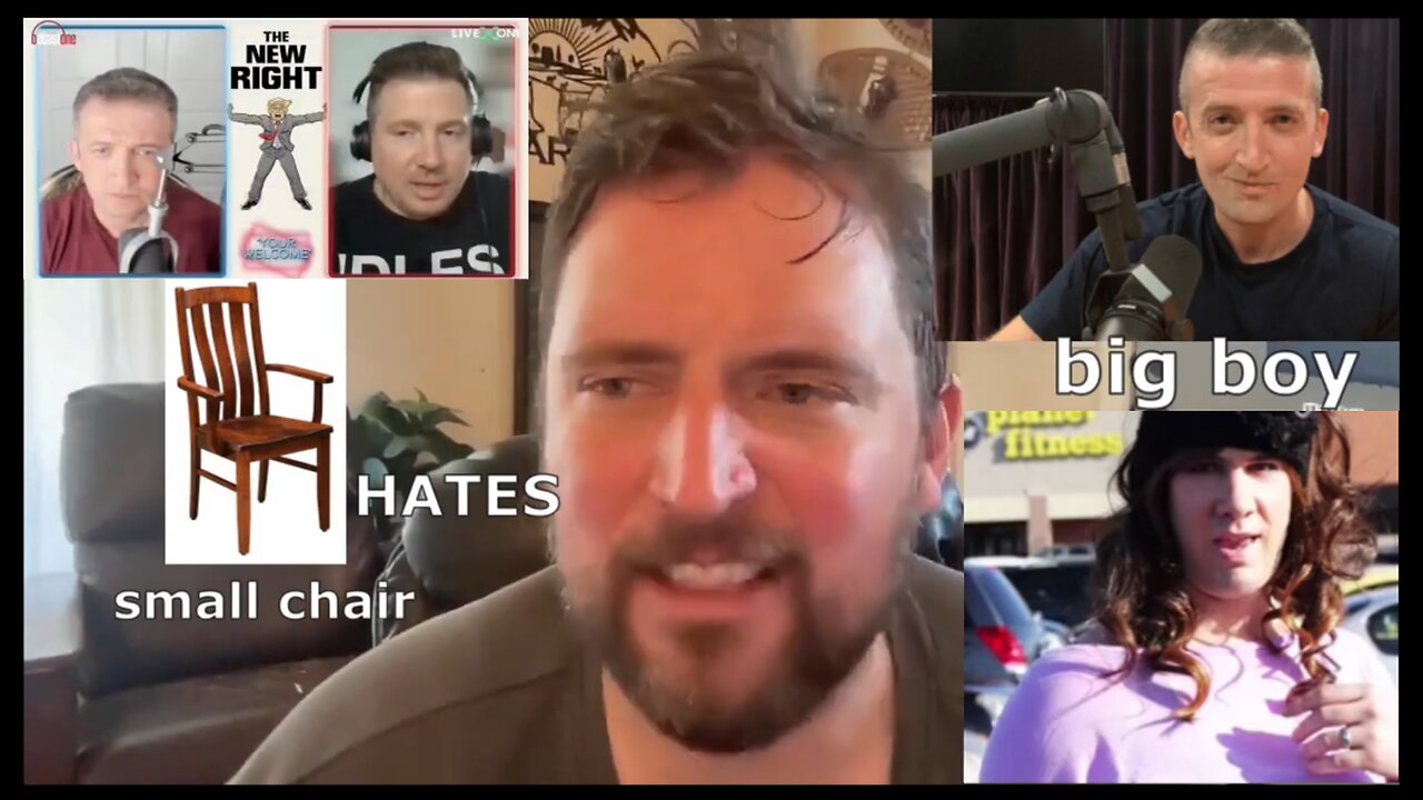 Owen Benjamin - Crowder Pumps in Michael Malice's Small Chair