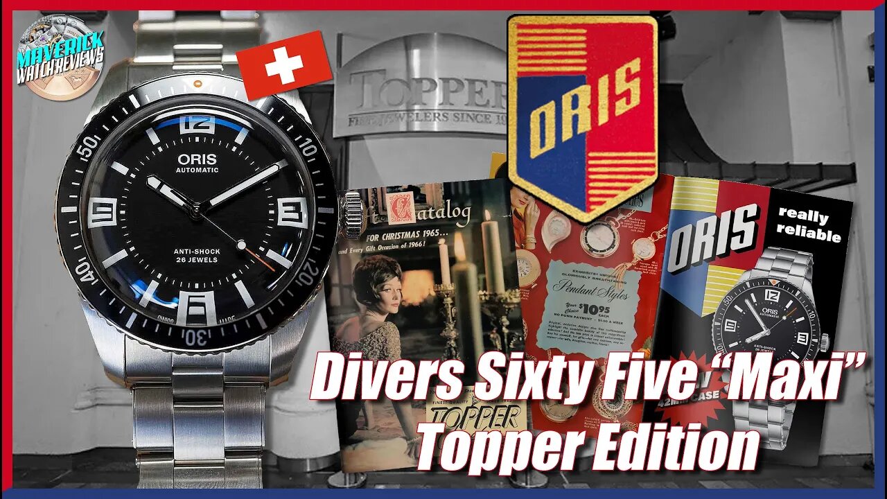 No Fake Lume! | Oris Divers 65 "Maxi" Topper Edition 100m Automatic 733 7720 4034 Unbox & Review