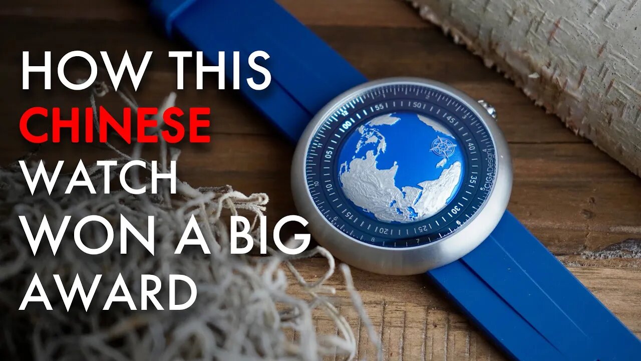 First Chinese Watch to WIN at GPHG | Ciga Design Blue Planet Review