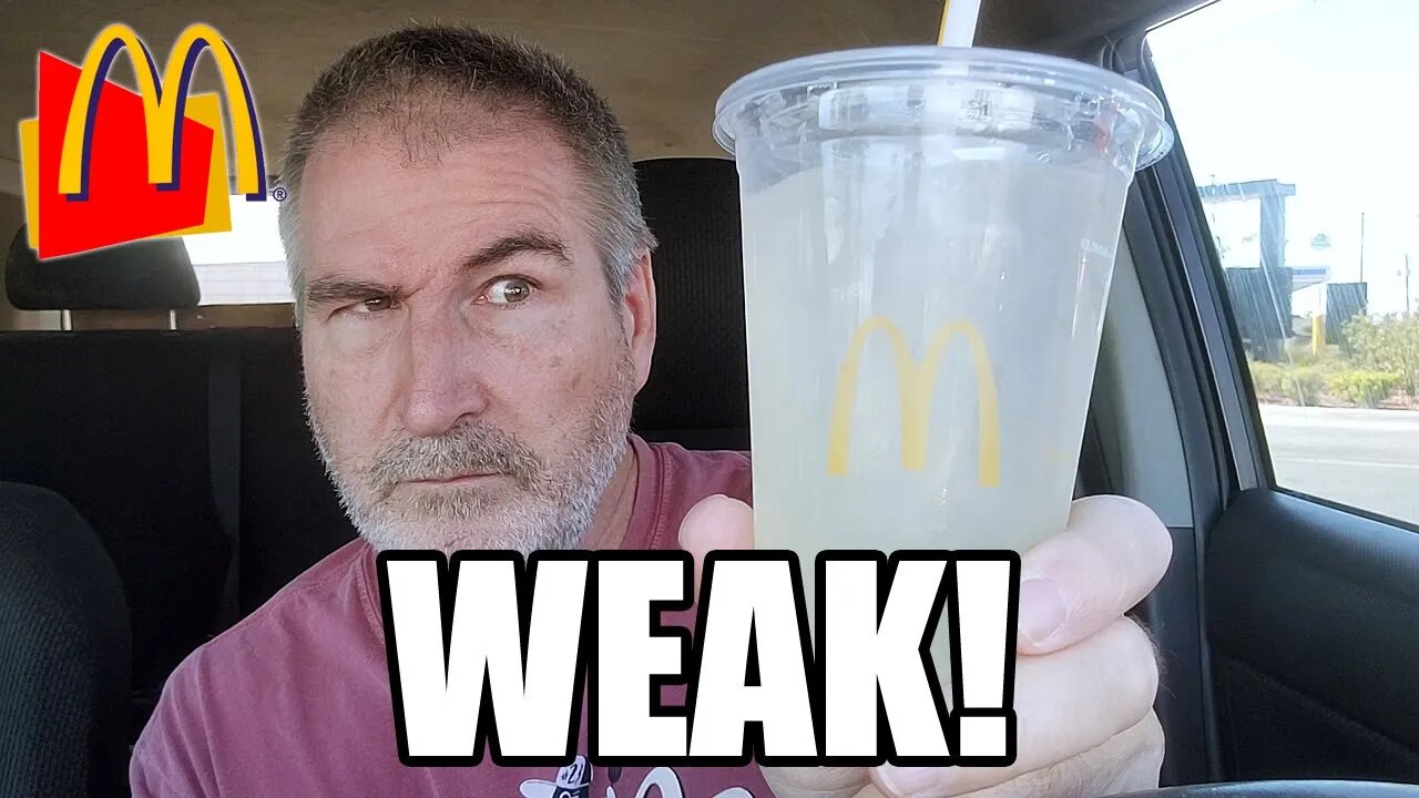 MCDONALD'S® STOPPED TRYING! Fresh Squeezed Lemonade Review 🍋😯