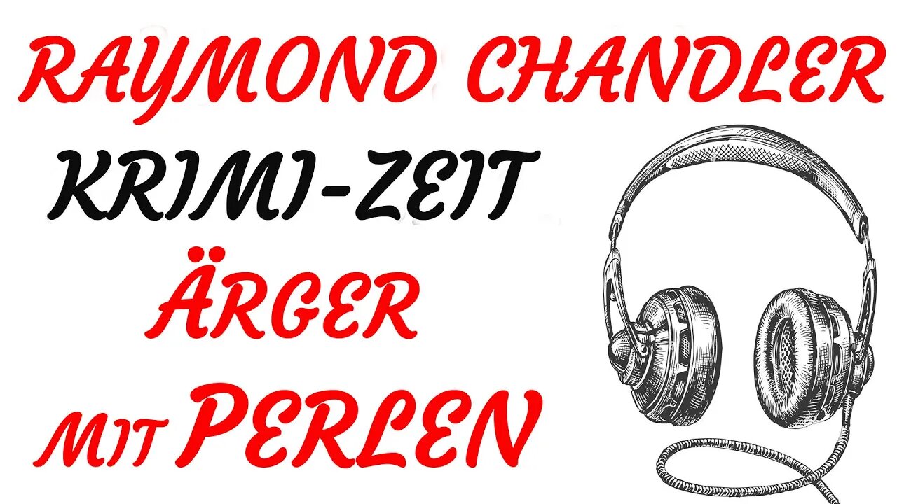 KRIMI Hörspiel - Raymond Chandler - ÄRGER MIT PERLEN (1969) - TEASER