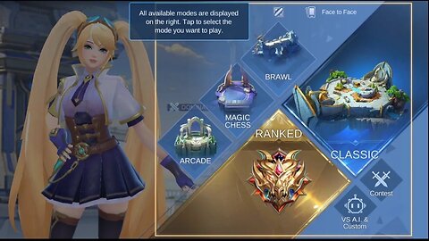 NEW INTERFACE MOBILE LEGENDS, ADVANCE SERVER UPDATE