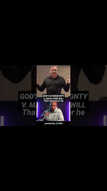 God's sovereignty v. man's free will 😳 #jesus #bible #holyspirit #christianity #god