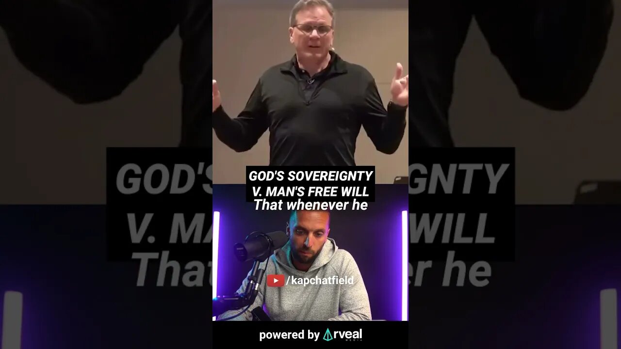 God's sovereignty v. man's free will 😳 #jesus #bible #holyspirit #christianity #god