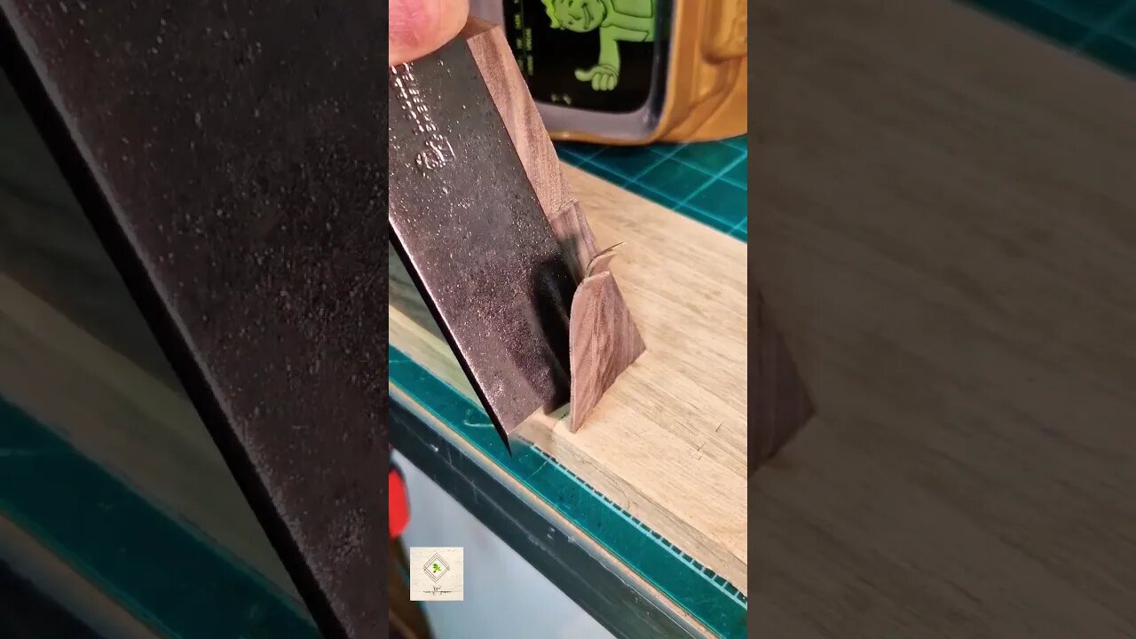 cutting bevel #joinery #sharpening #shortswithcamilla #diy #shorts