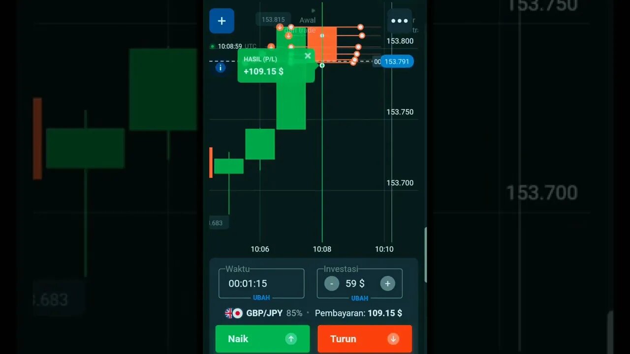 Trading mudah profit Melimpah💸#trading #quotex #octafx #olymtrade #binomo #bitcoin #forex #ethereum