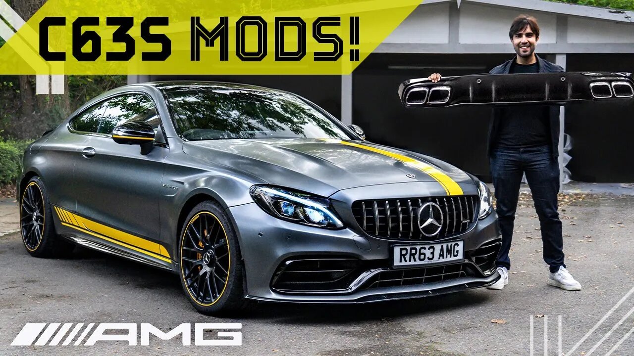 The Best C63 S Mods! Louder Exhaust and Facelift Looks!