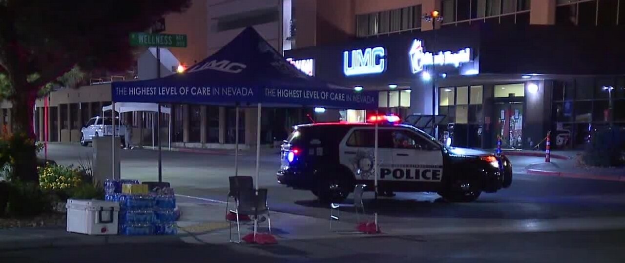 Las Vegas police officer on life support