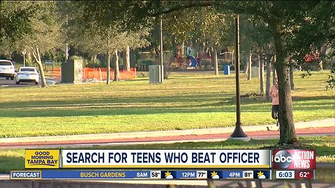 Off-duty Sarasota Police Officer assaulted by group of teens after defending homeless person