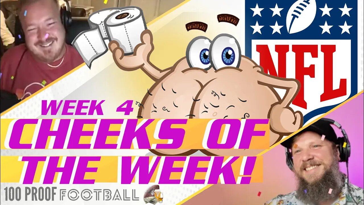 CHEEKS OF THE WEEK! NFL Week 4