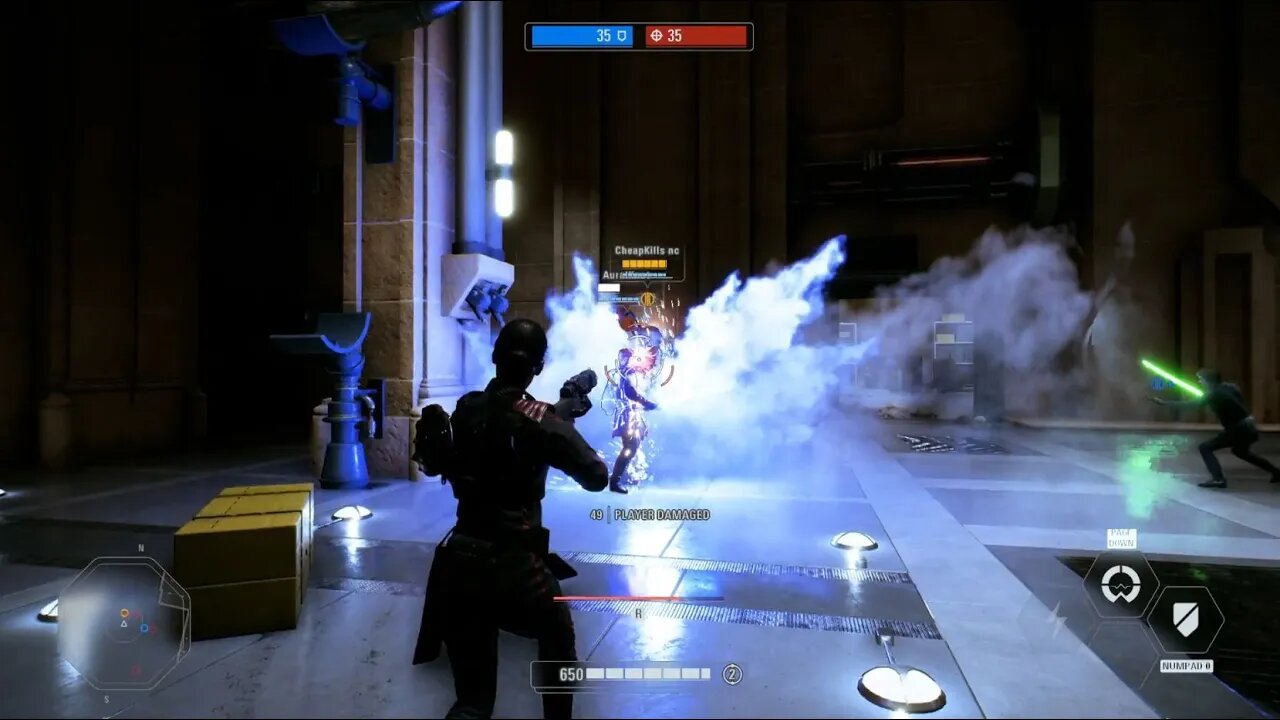 Iden Makes Other Team Rage Quit! Heroes vs Villains - Naboo Hangar - STAR WARS Battlefront II