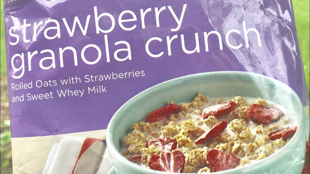 Wise Foods Dessert Dish Strawberry Granola Crunch by Wise Company Review