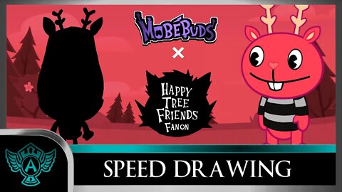 Speed Drawing: Happy Tree Friends Fanon - Andy | Mobebuds Style