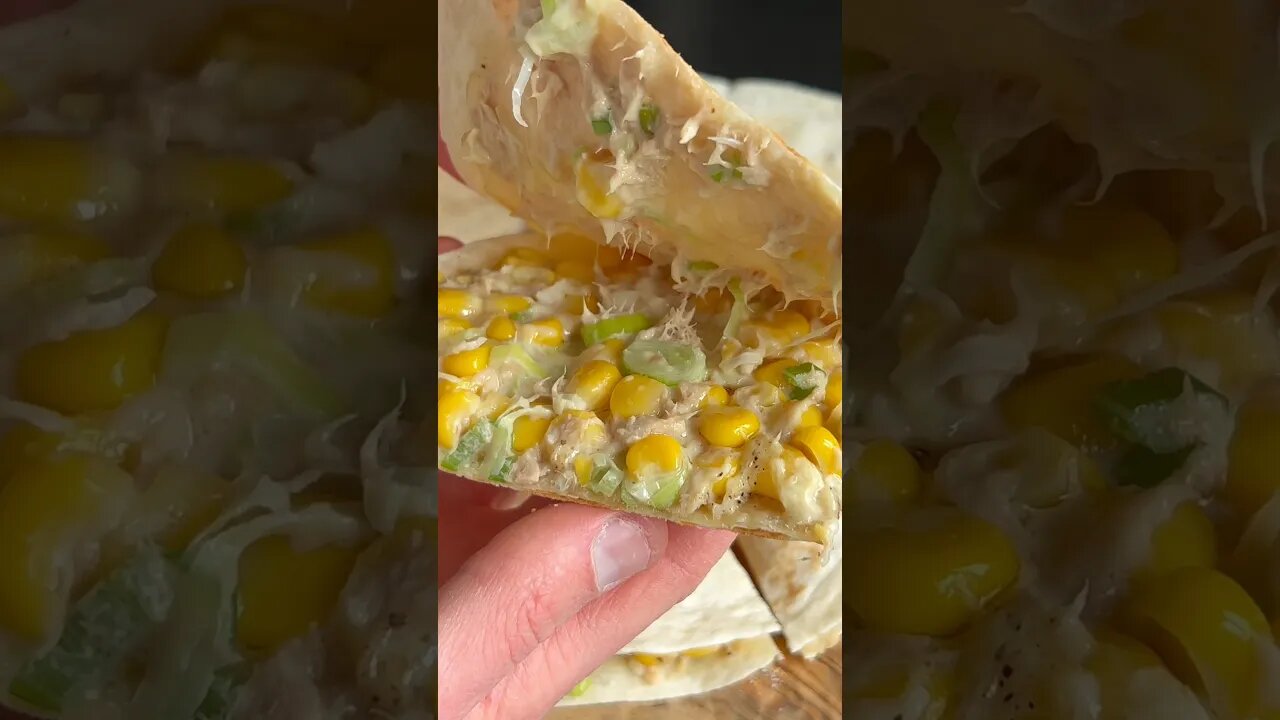 Quick And Easy Tuna Quesadilla