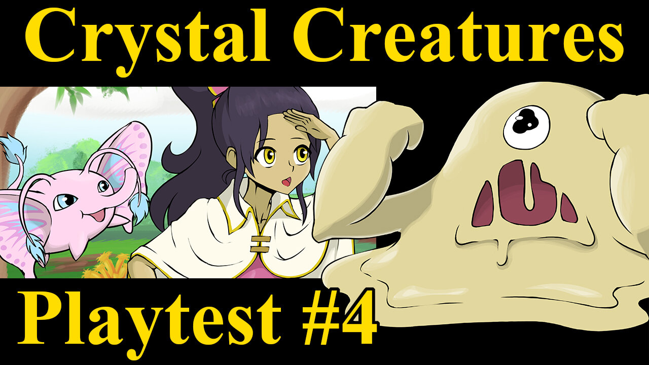 Crystal Creatures Playtest Session 4 (Pokemon-Inspired TTRPG)