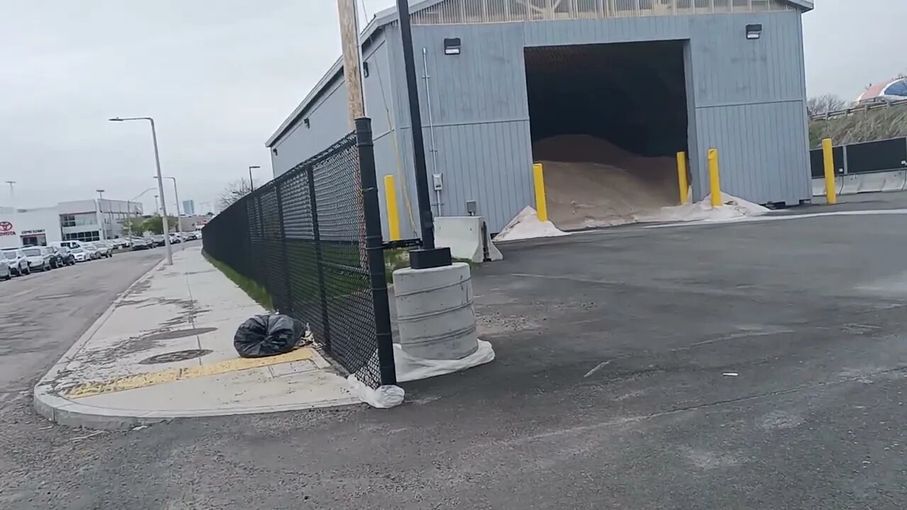 MWRA has raised sewer on sidewalk