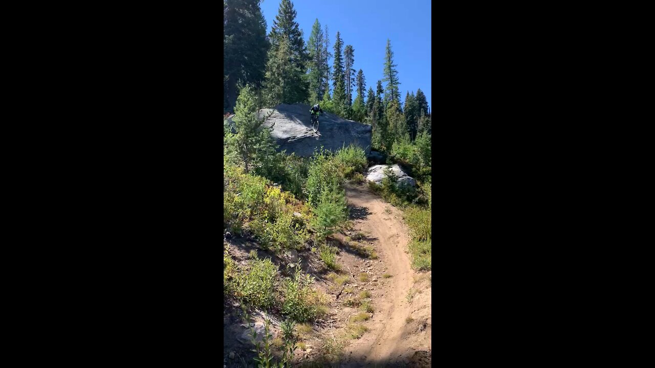 Tamarack Bike Park ~ Rock Slab Drop