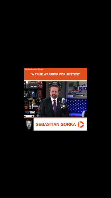 Sebastian Gorka’s Tribute to Andrew Breitbart: “A True Warrior for Justice”