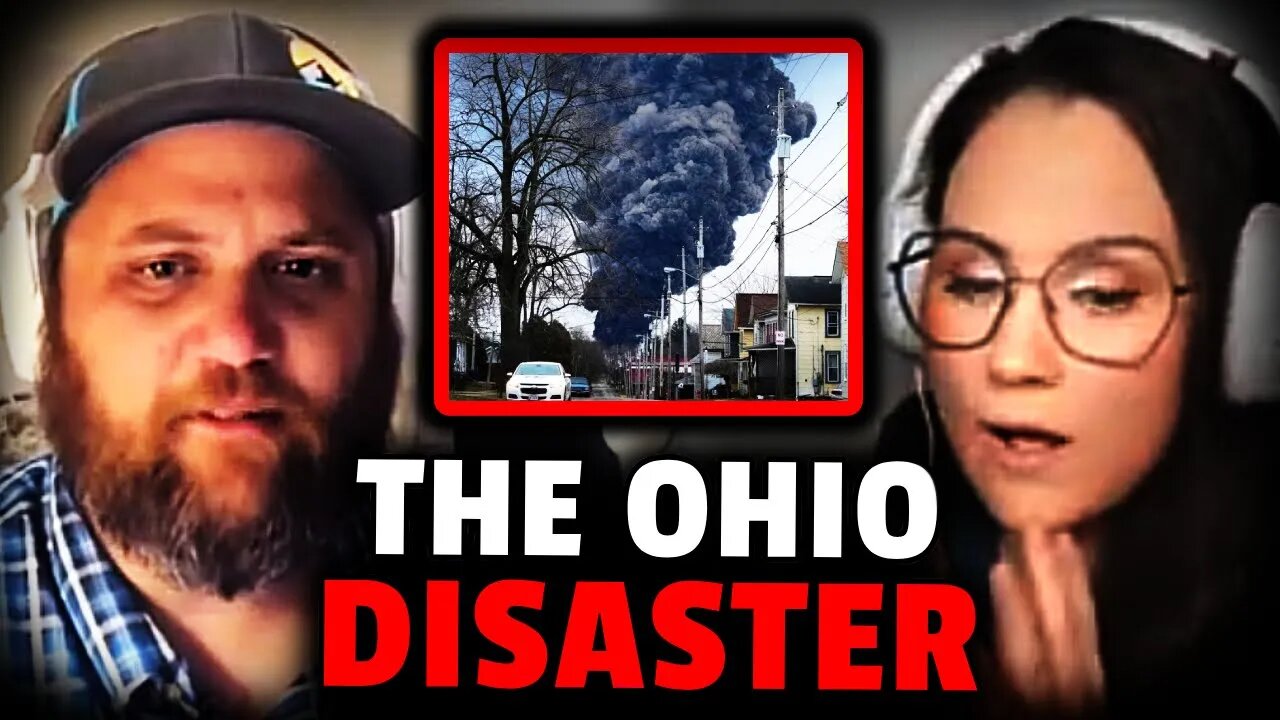 The New Ohio Train Derailment Footage From East Palestine Is Shocking! It's Getting Worse!