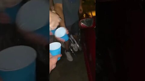 Getting a refill from Squidward but in real life