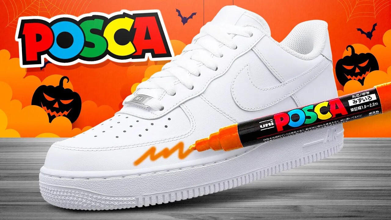 Customizing Air Force 1's 🎃🎨👟 (HALLOWEEN SPECIAL EDITION)