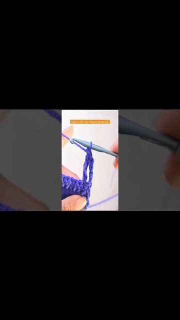 How to Treble Crochet #crochet #crochettutorial #infiniticraftingco #shorts