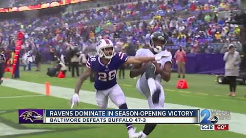 Ravens Dominate In Season Opening Victory