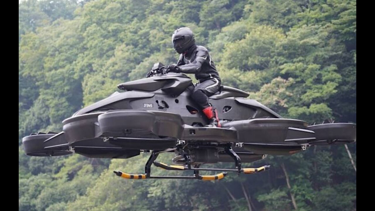 ‘Like Star Wars’: World’s first flying bike, made in Japan, debuts in the US