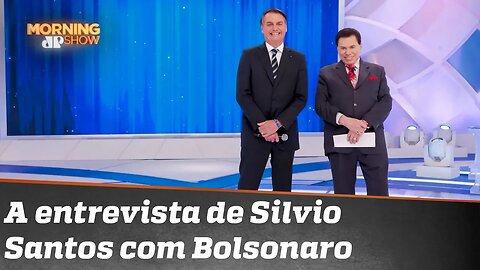 Perdeu a entrevista de Bolsonaro a Silvio Santos? Dê play e se atualize!