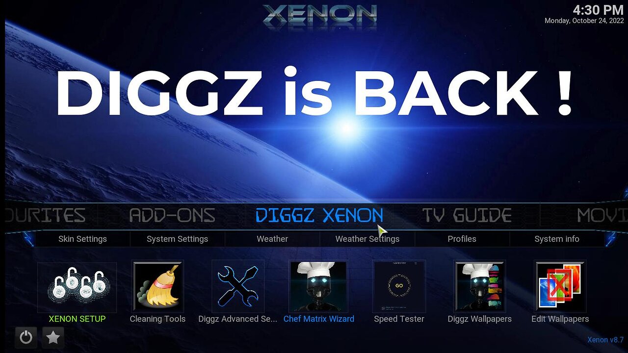 Diggz Is Back - New Xenon Build - How To Install