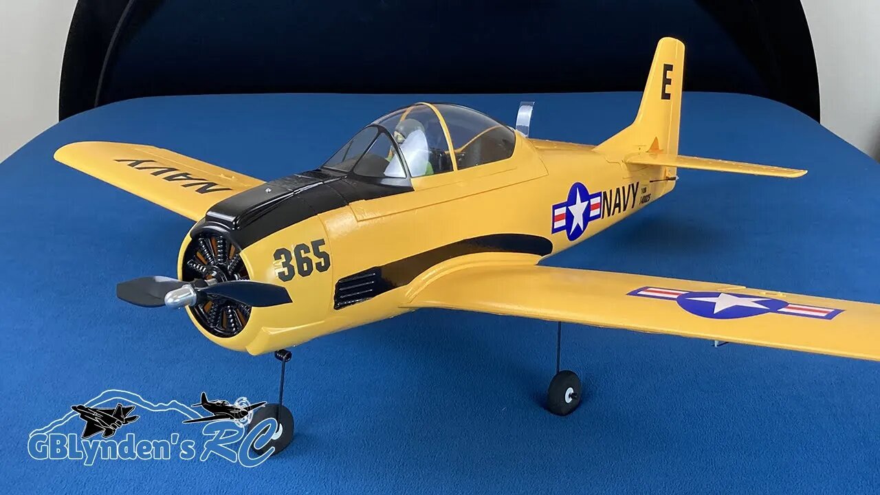 Still The Best Foamy? E-flite T-28 Trojan 1.1M BNF Basic Unboxing & Preliminary Review