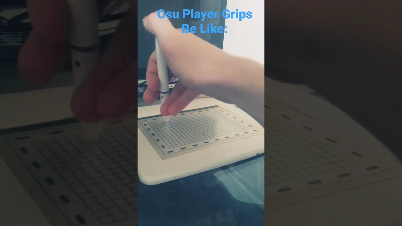 Osu Player Grip In A Nutshell... #osu #osugameplay #osuclips #subscribe #shorts