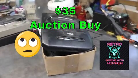 $35 Auction Buy Sega Genesis 2 & At Games 82 Built In Games Plus Games