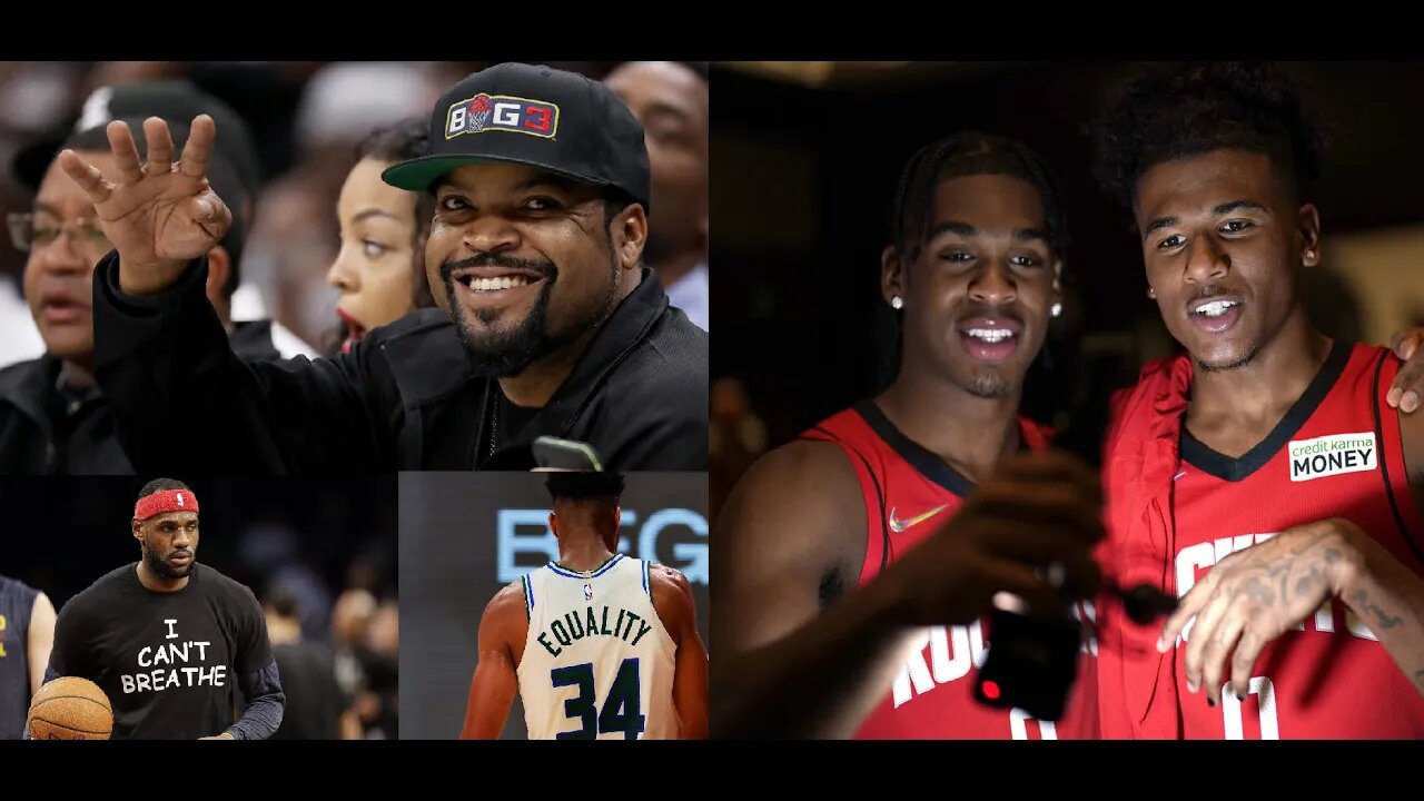 Outspoken NBA Players Silent on ICE CUBE's BIG 3 Sabotage + NBA Players Show They're Pro-Pride